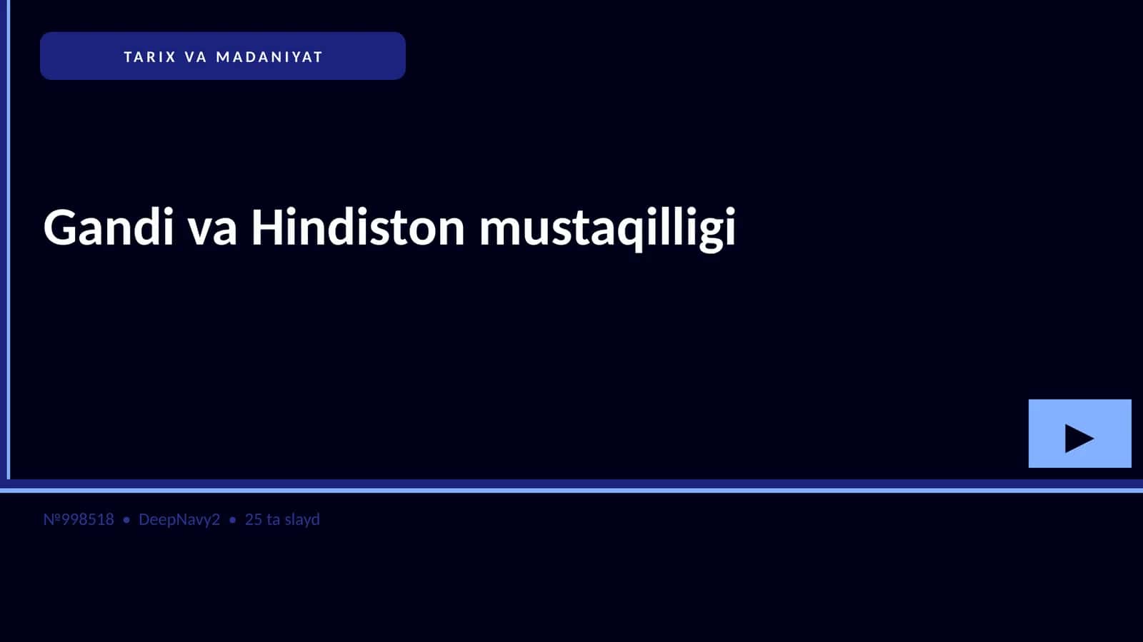 Gandi va Hindiston mustaqilligi