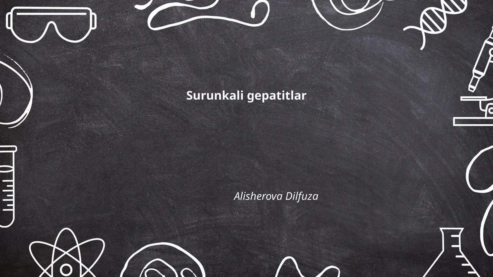 Surunkali gepatitlar
