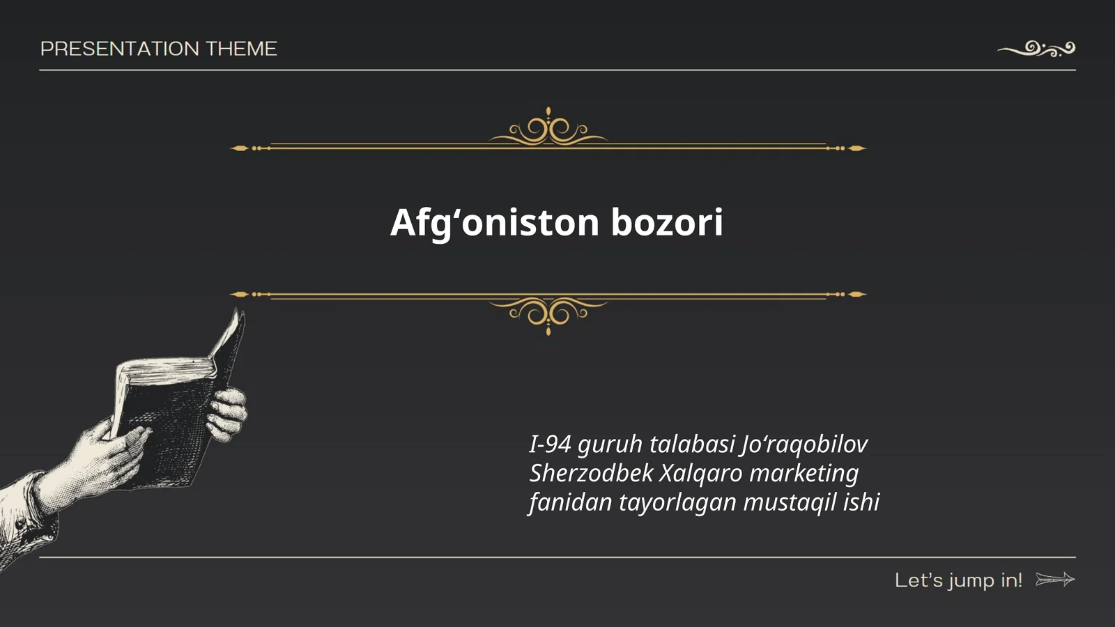 Afgʻoniston bozori