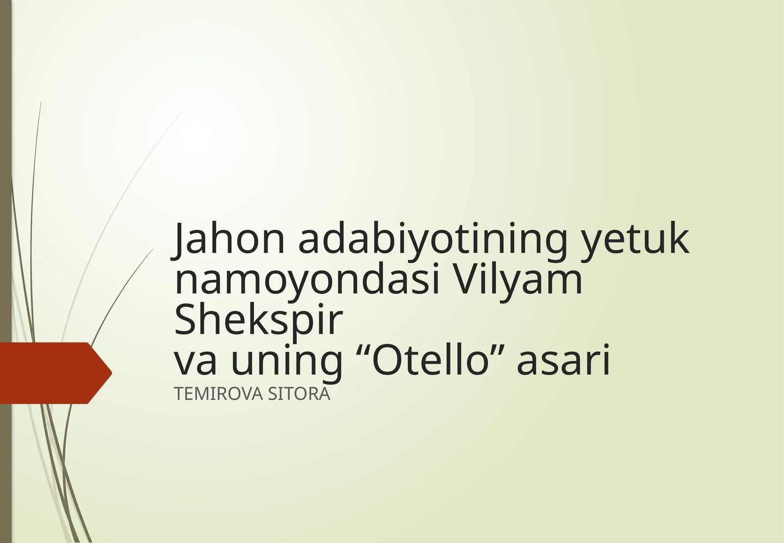 Vilyam Shekspir