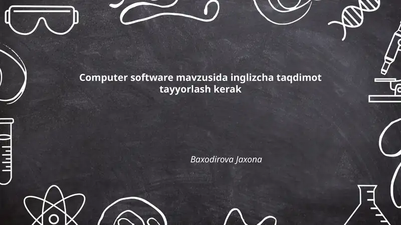 Computer software