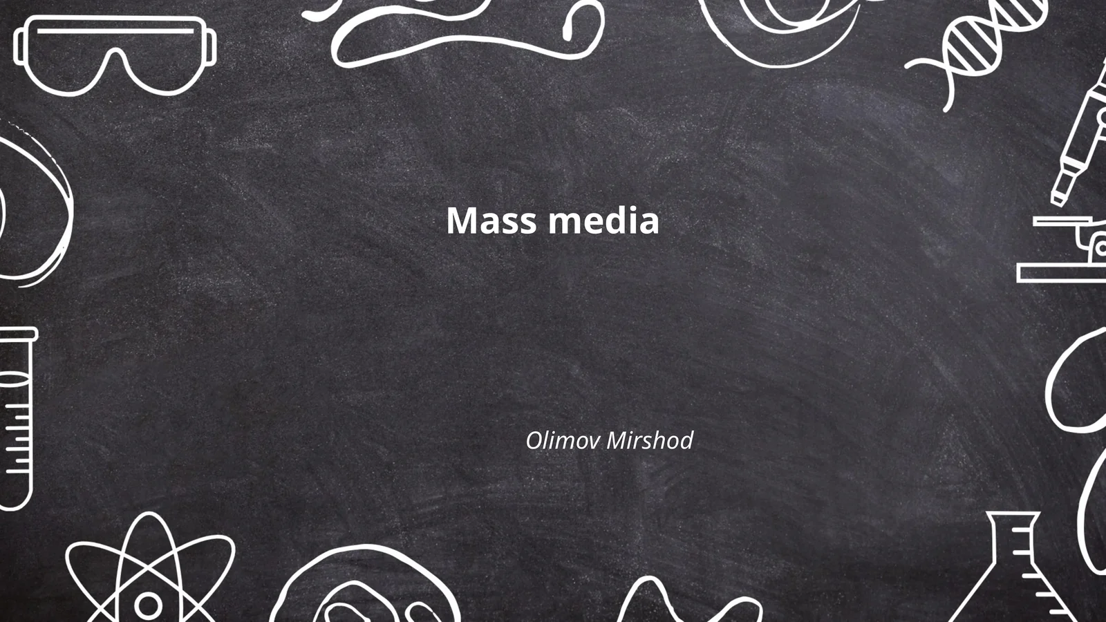 Mass media