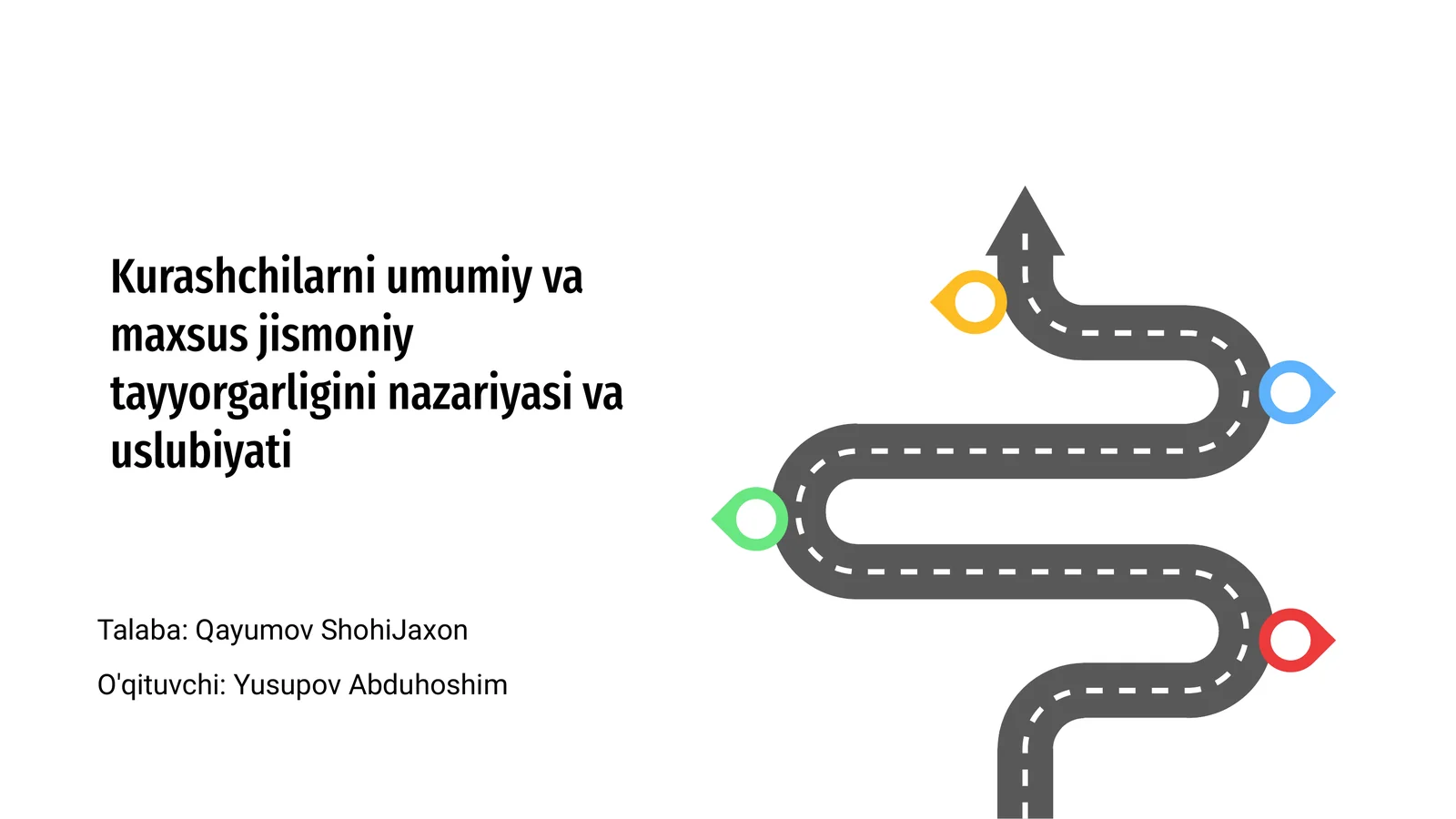 Kurashchilarni umumiy va maxsus jismoniy tayyorgarligini nazariyasi va uslubiyati
