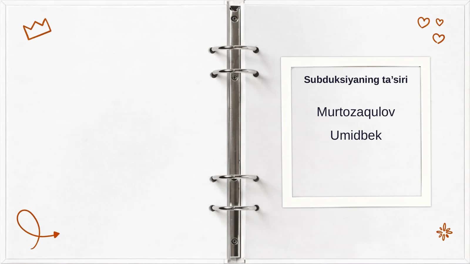 Subduksiyaning ta’siri