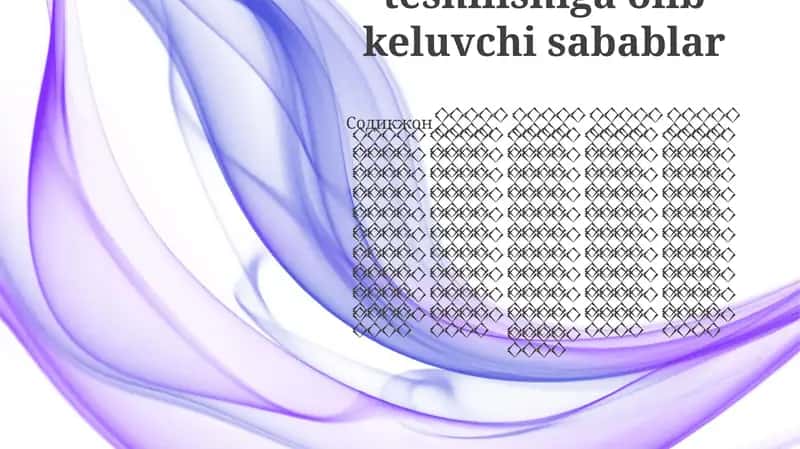 Tranzistorning teshilishiga olib keluvchi sabablar