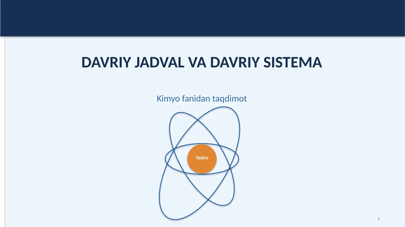 DAVRIY JADVAL VA DAVRIY SISTEMA
