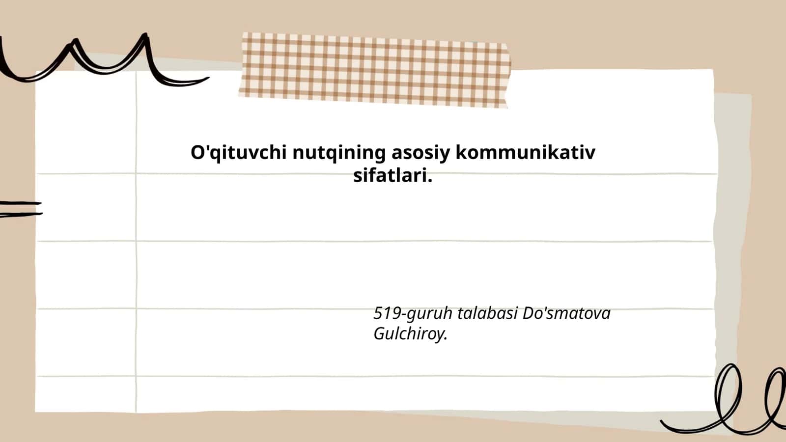 Nutq aniq va ravonligi