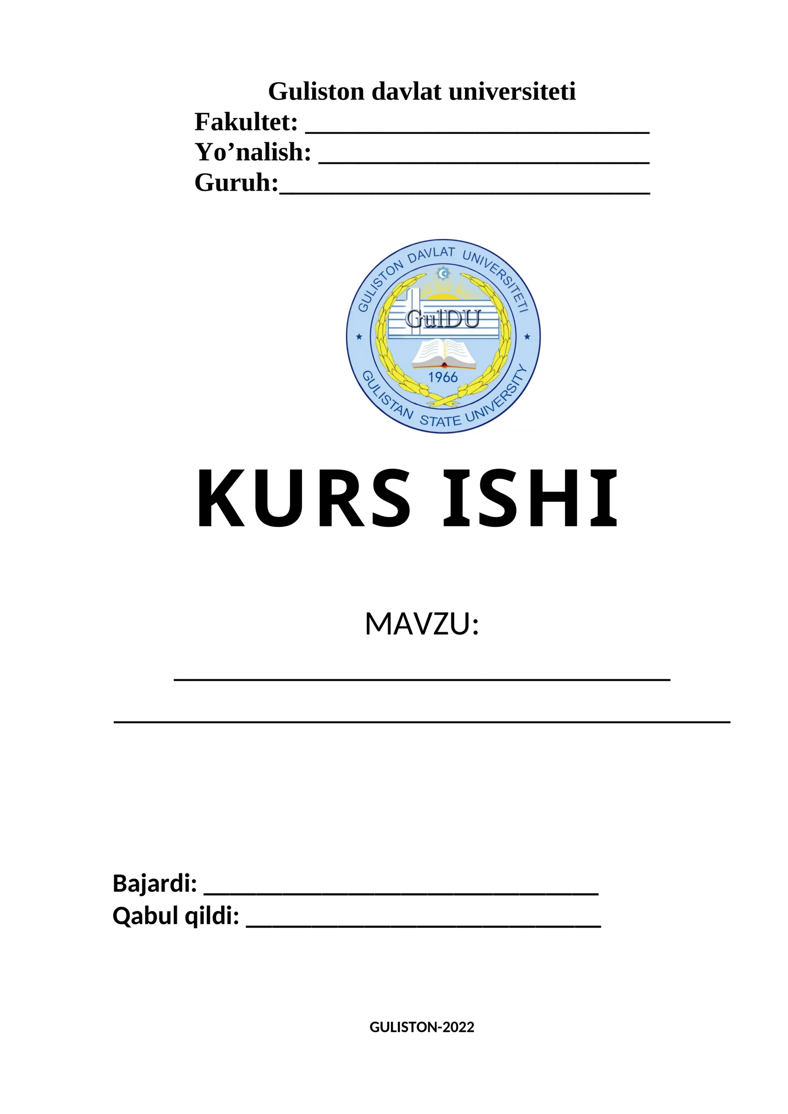 Bob PİROLIZNING NAZARIY ASOSLARI