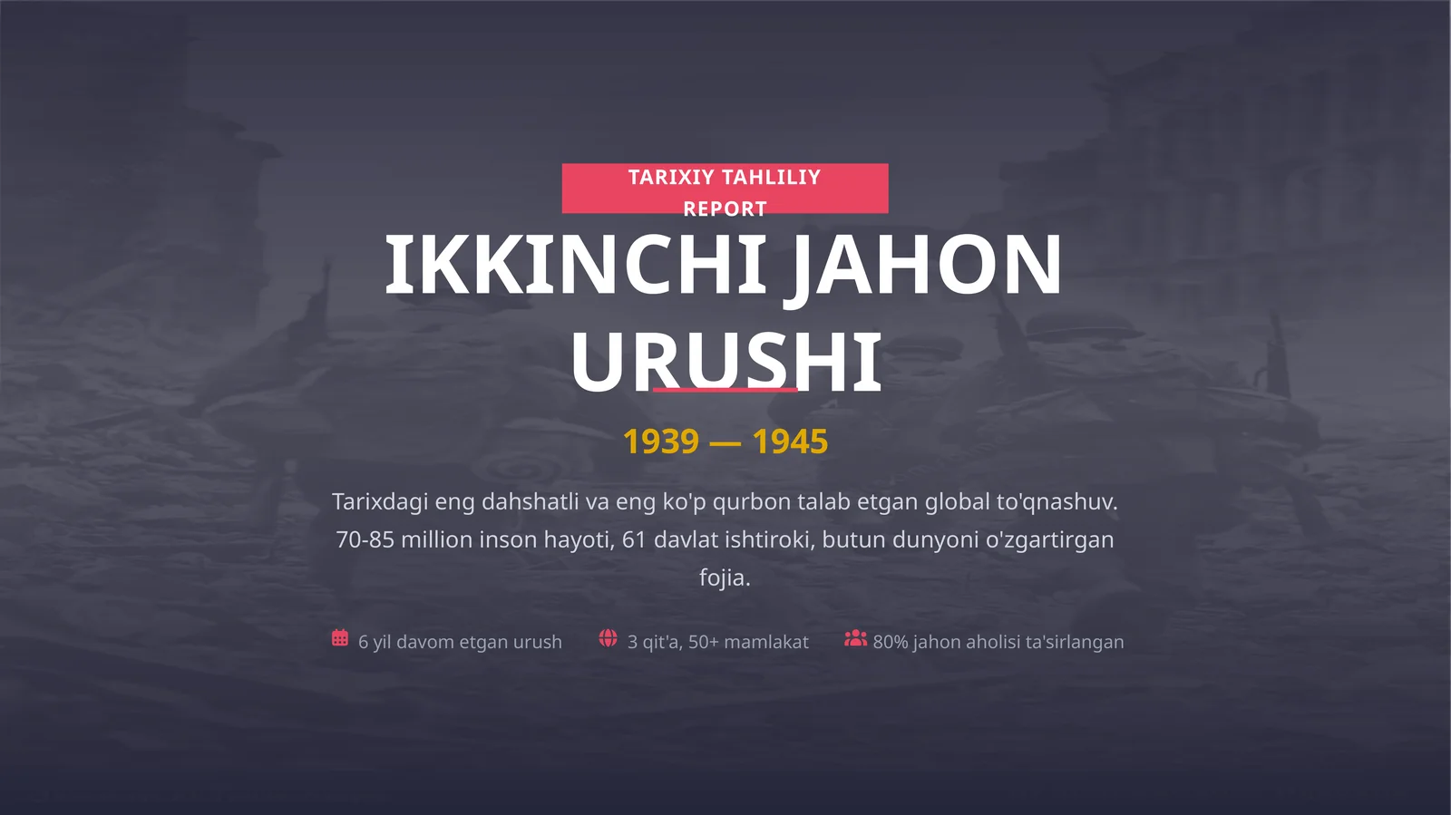 IKKINCHI JAHON URUSHI