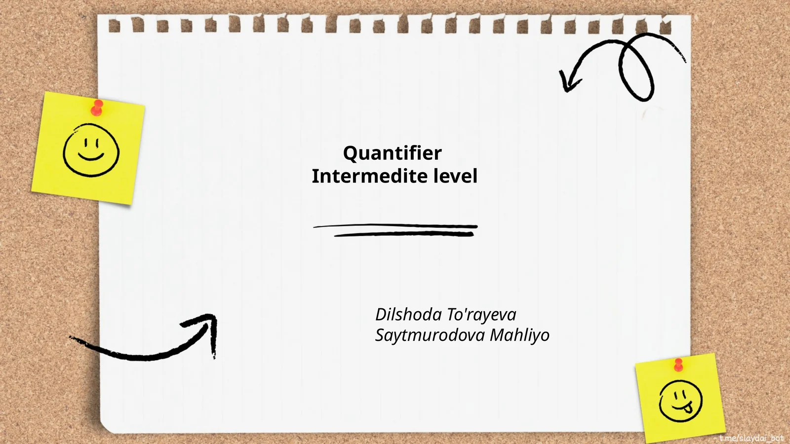 Quantifier