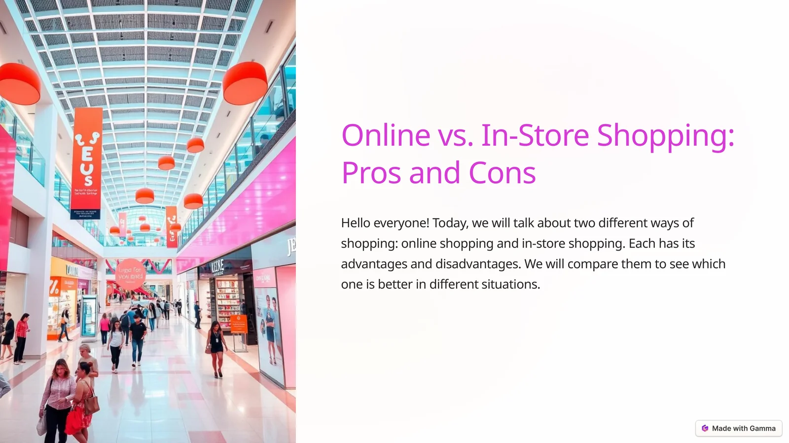 Online vs. In-Store Shopping: Pros and Cons