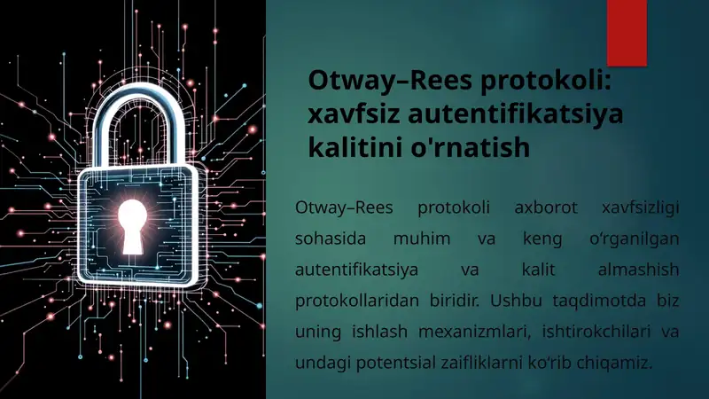 Otway–Rees protokoli