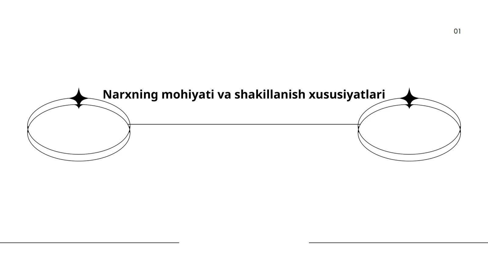 Narxning mohiyati va shakillanish xususiyatlari