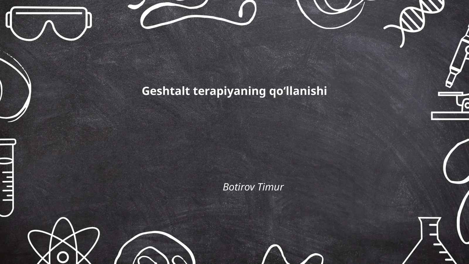Individuallashtirilgan sessiyalarda geshtalt terapiyasi