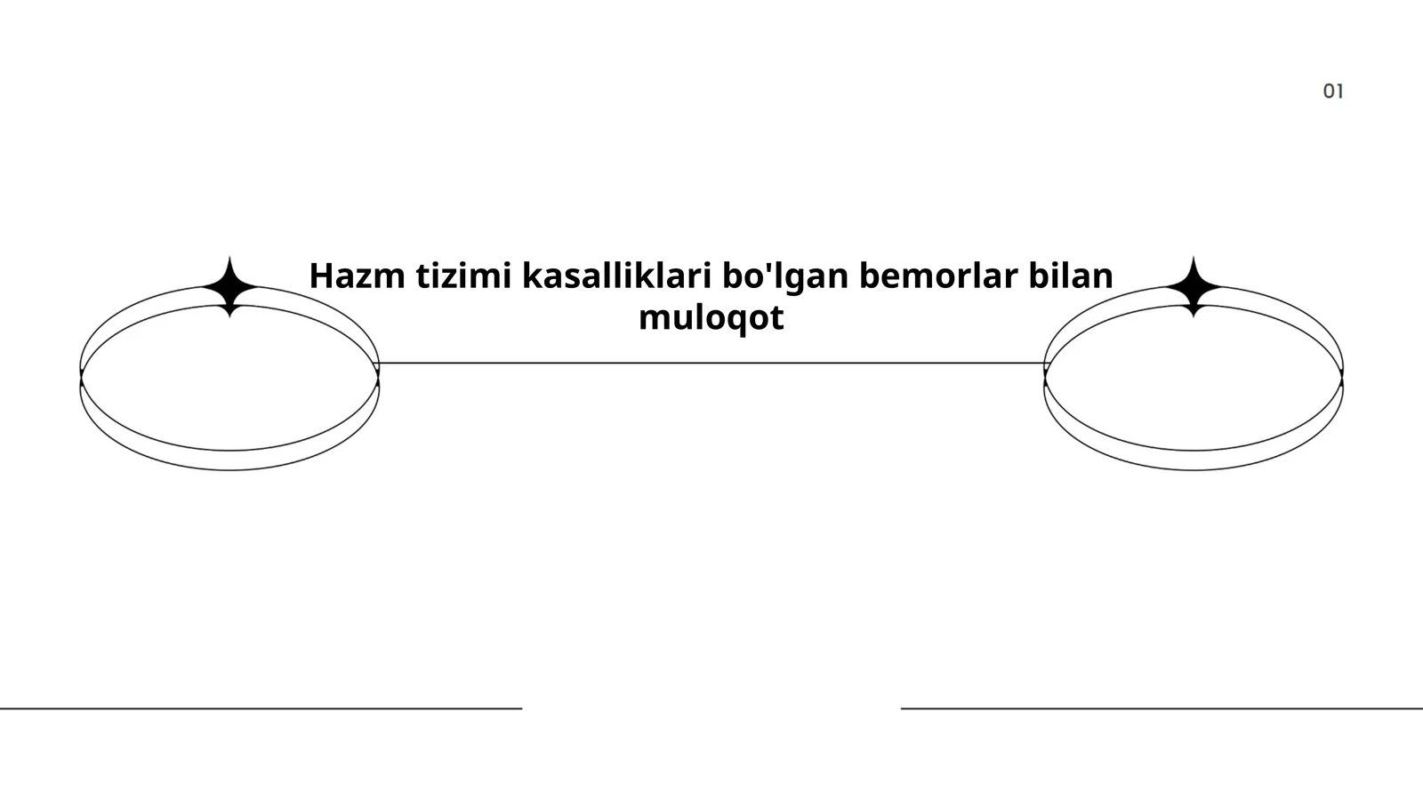 Hazm tizimi kasalliklari bo'lgan bemorlar bilan muloqot