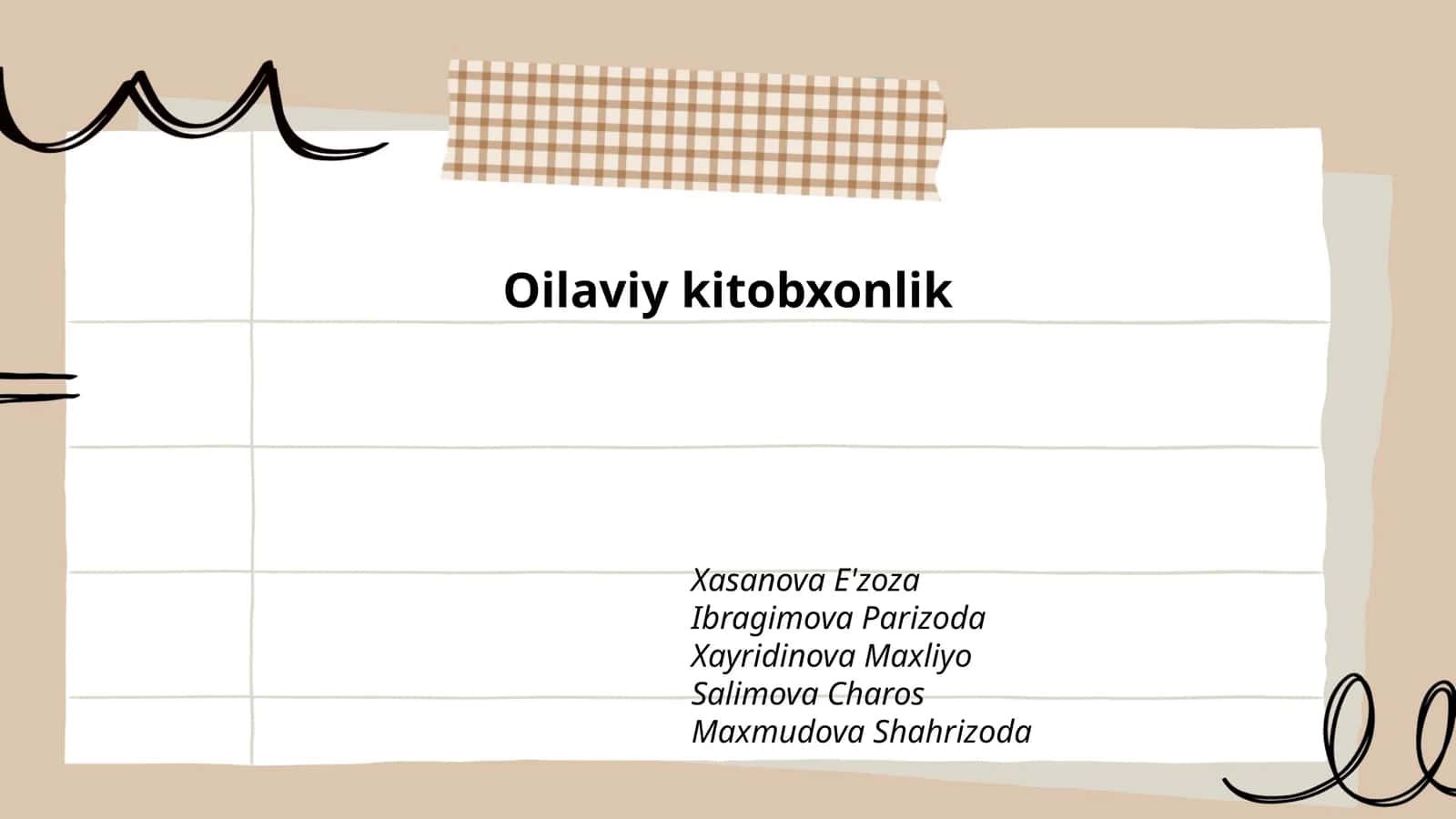 Oilaviy kitobxonlikning afzalliklari