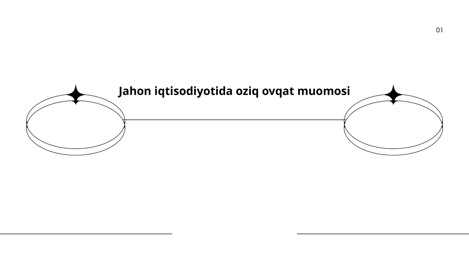 Jahon iqtisodiyotida oziq ovqat muomosi