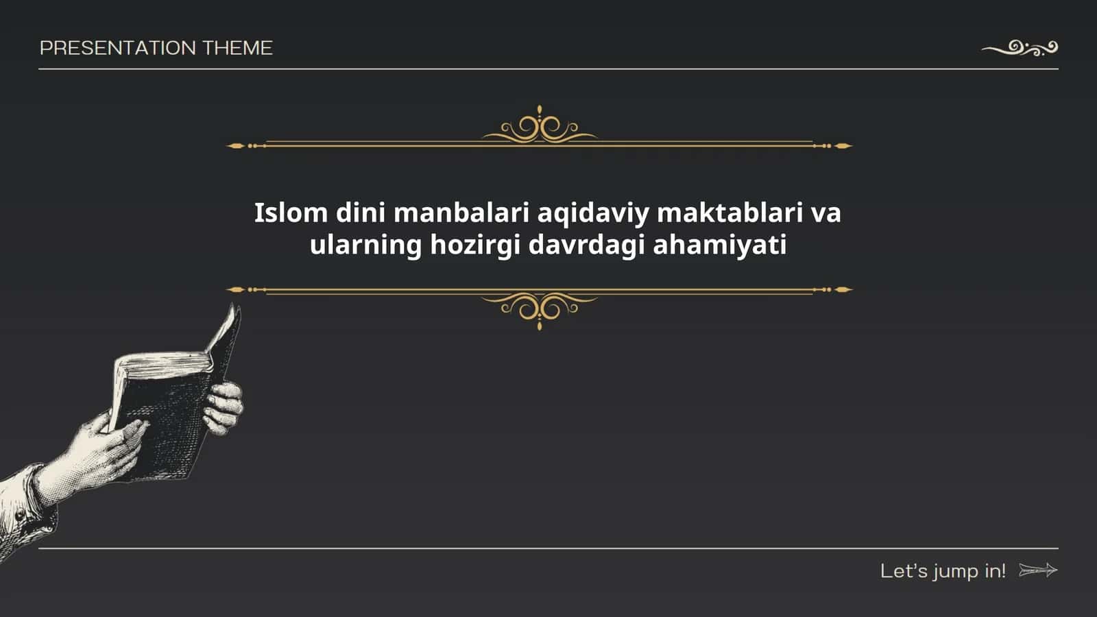 Islom dini manbalari aqidaviy maktablari va ularning hozirgi davrdagi ahamiyati