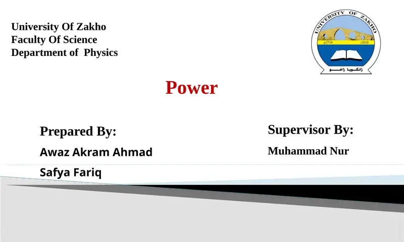Power