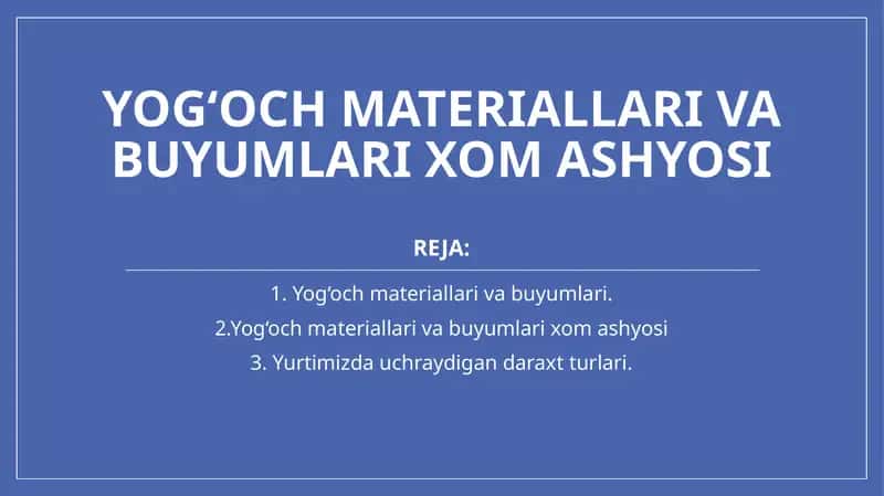 Yog‘och