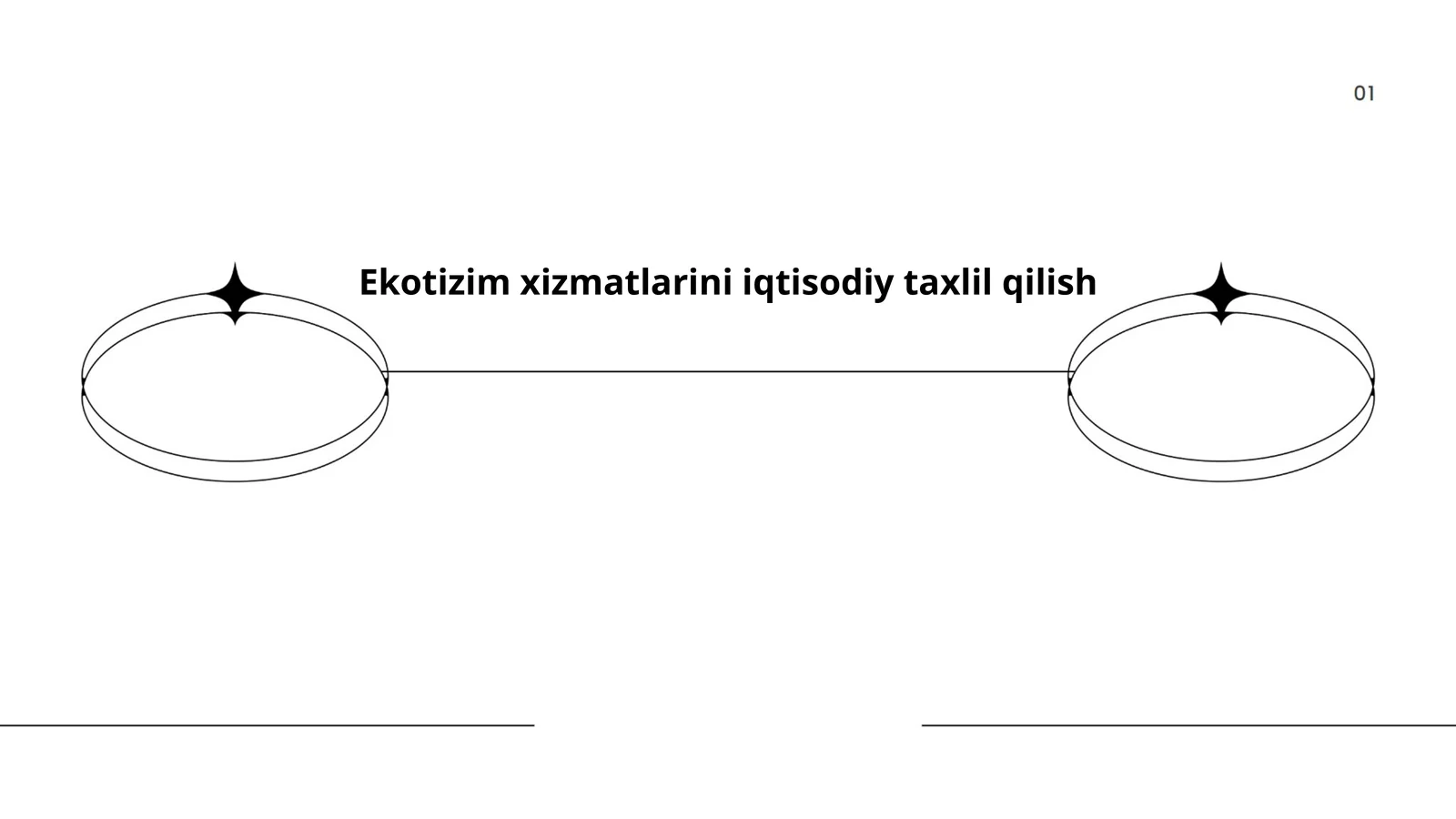 Ekotizim xizmatlarini iqtisodiy taxlil qilish