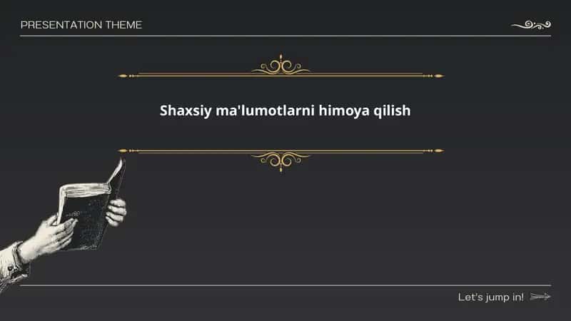Shaxsiy ma'lumotlarni himoya qilish