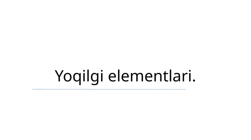 Yoqilgʻi elementlarining narxi