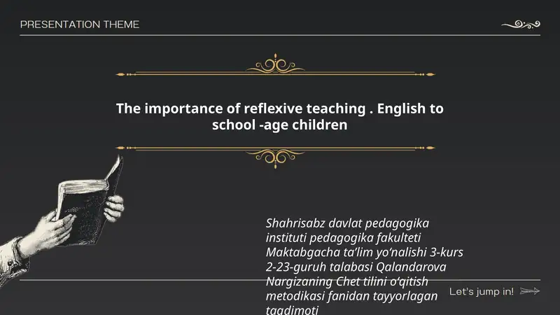 Chet tilini oʻqitish metodikasi