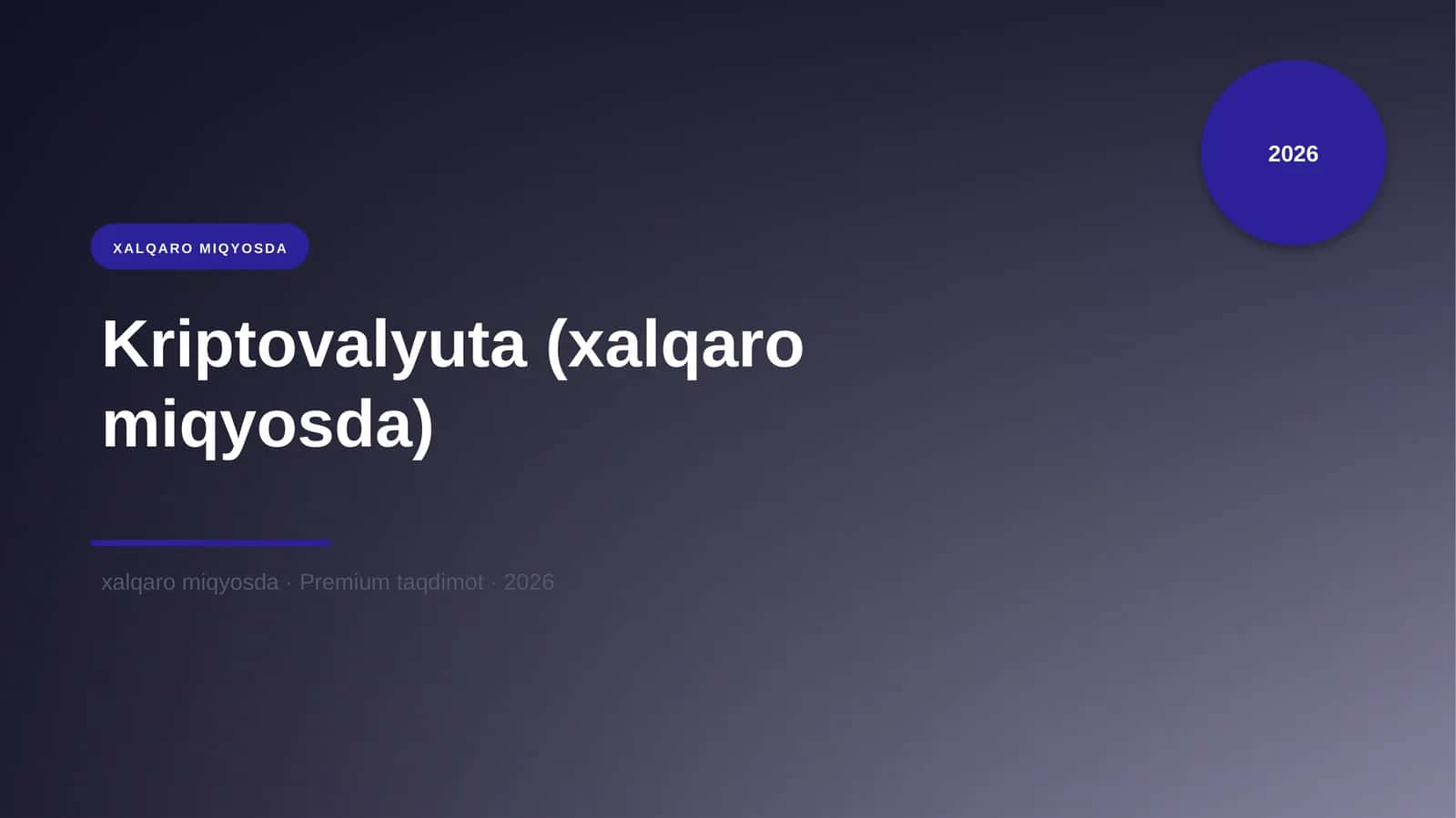Kriptovalyuta (xalqaro miqyosda)