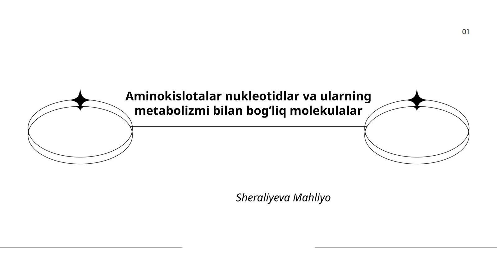 Aminokislotalar nukleotidlar va ularning metabolizmi bilan bogʼliq molekulalar