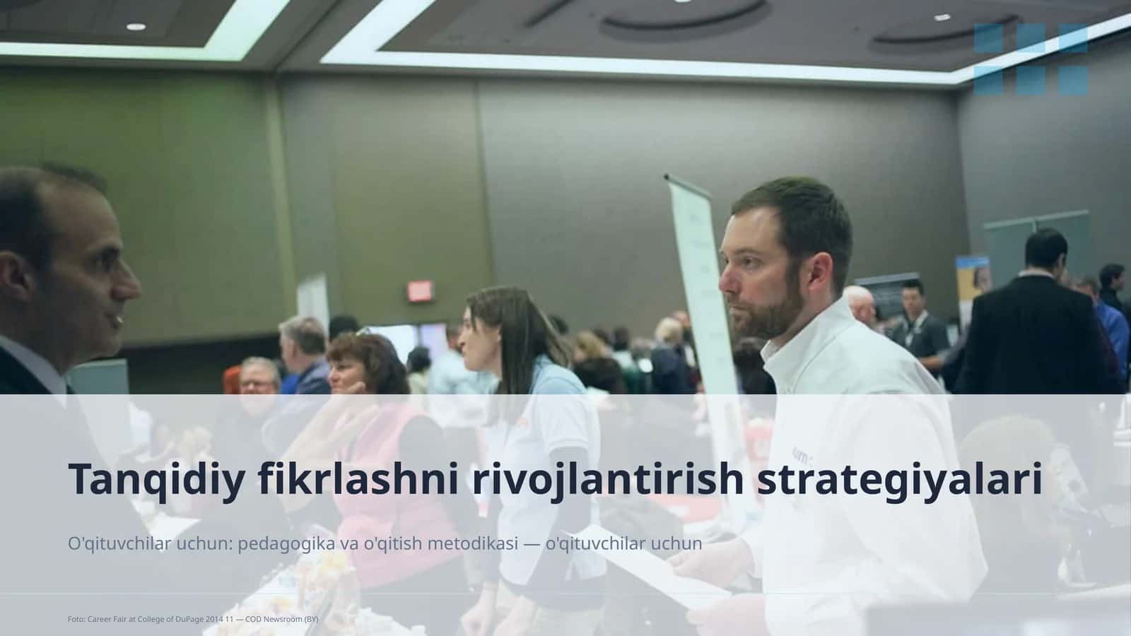 Tanqidiy fikrlashni rivojlantirish strategiyalari