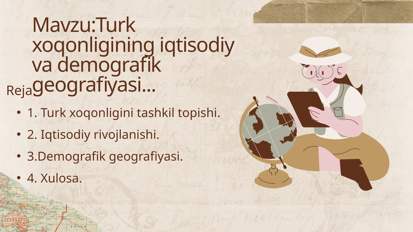 Turk xoqonligining iqtisodiy va demografik geografiyasi