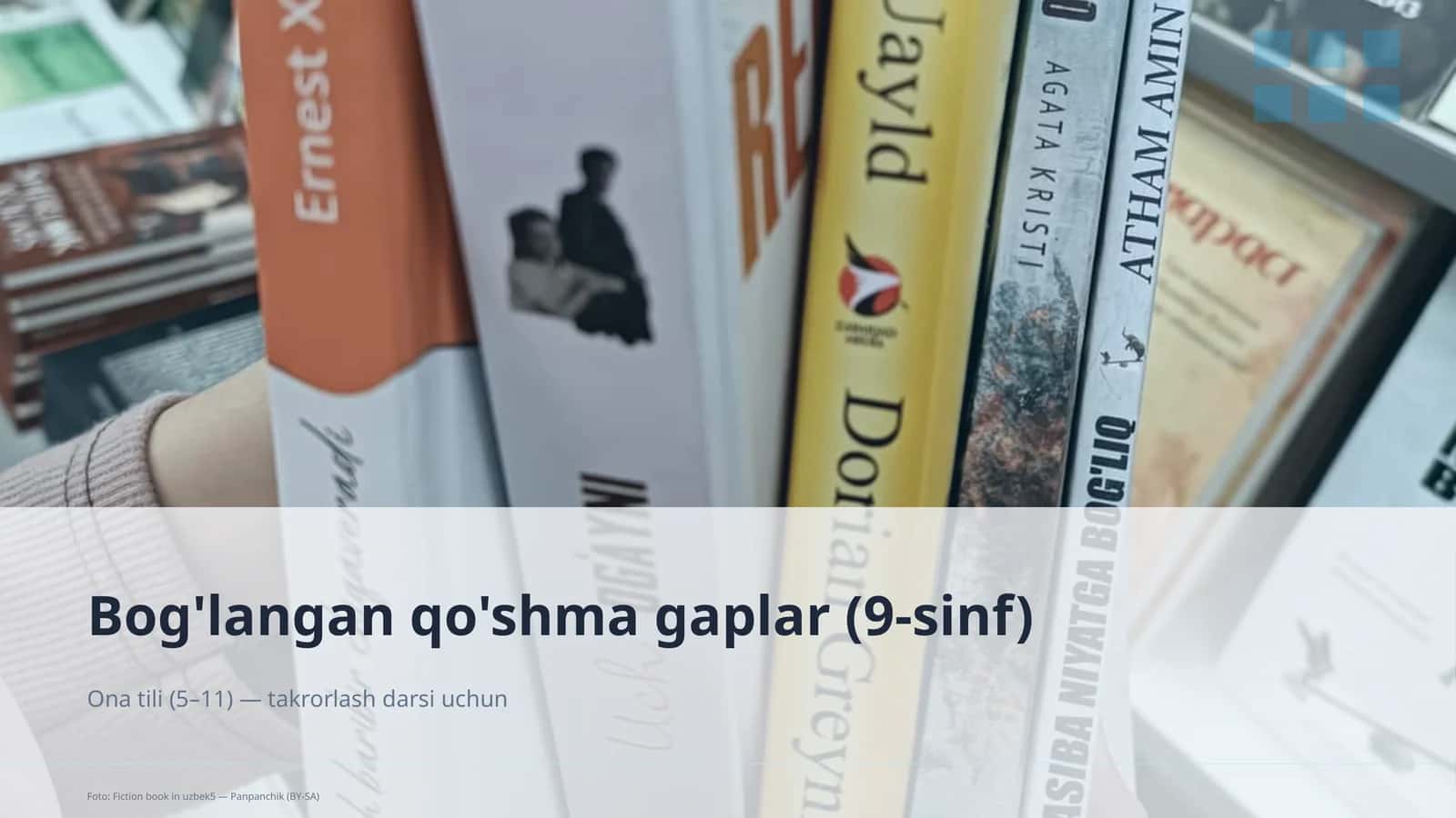 Bog'langan qo'shma gaplar (9-sinf)