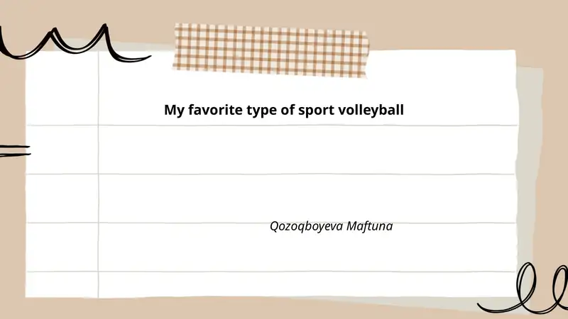 History and Origin of Volleyball