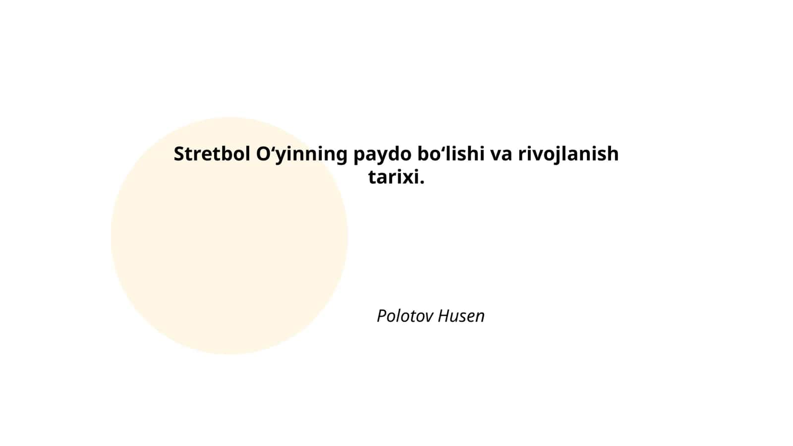 Stretbolning Kelib Chiqishi va Dastlabki Ko‘rinishlari