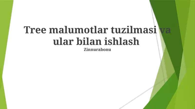 Fayl tizimlari, kompilyatorlar va ifoda baholashni o'z ichiga olgan turli xil qo'llanmalar, ko'p qirrali ekanligini namoyish etadi. Dara ishlash va manipulyatsiyasini osonlashtiruvchi algoritmlar (inorder, preorder, postorder) mavjud