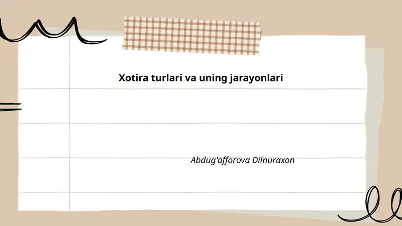 Sensorli xotira