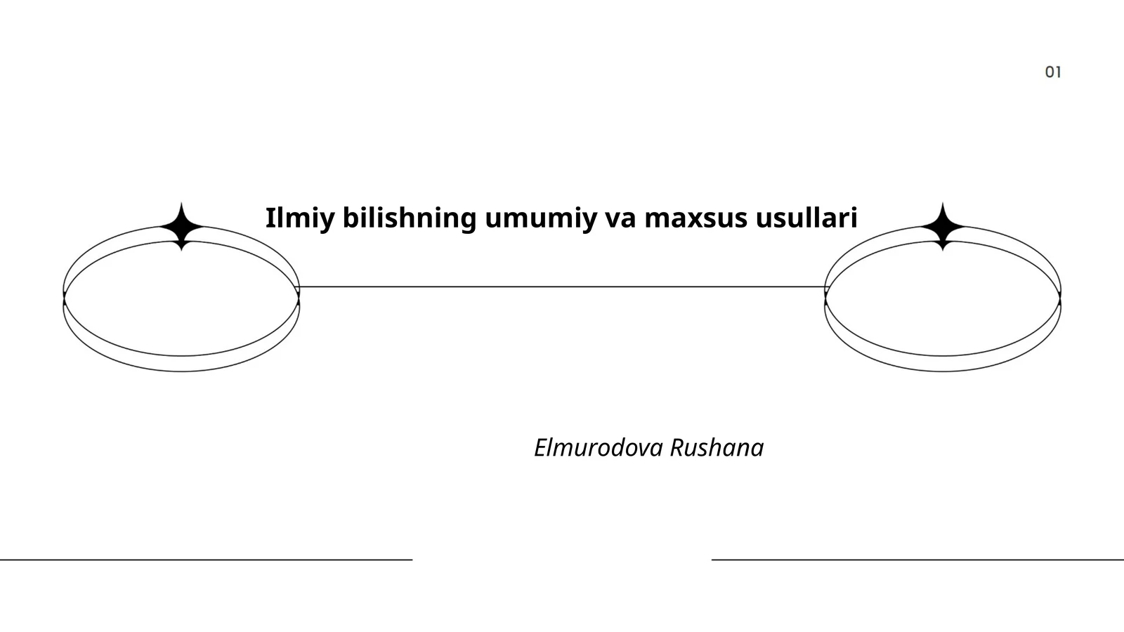 Ilmiy bilishning nazariy asoslari
