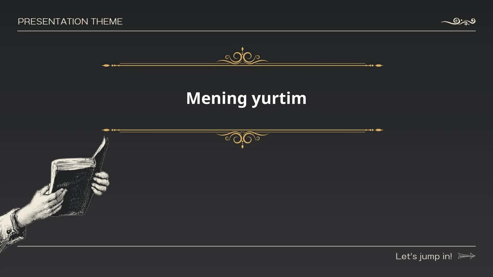 Mening yurtimning tabiati