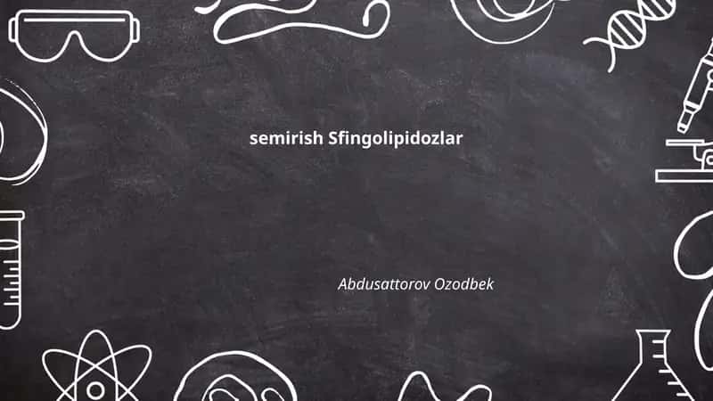 Semirish Sfingolipidozlar
