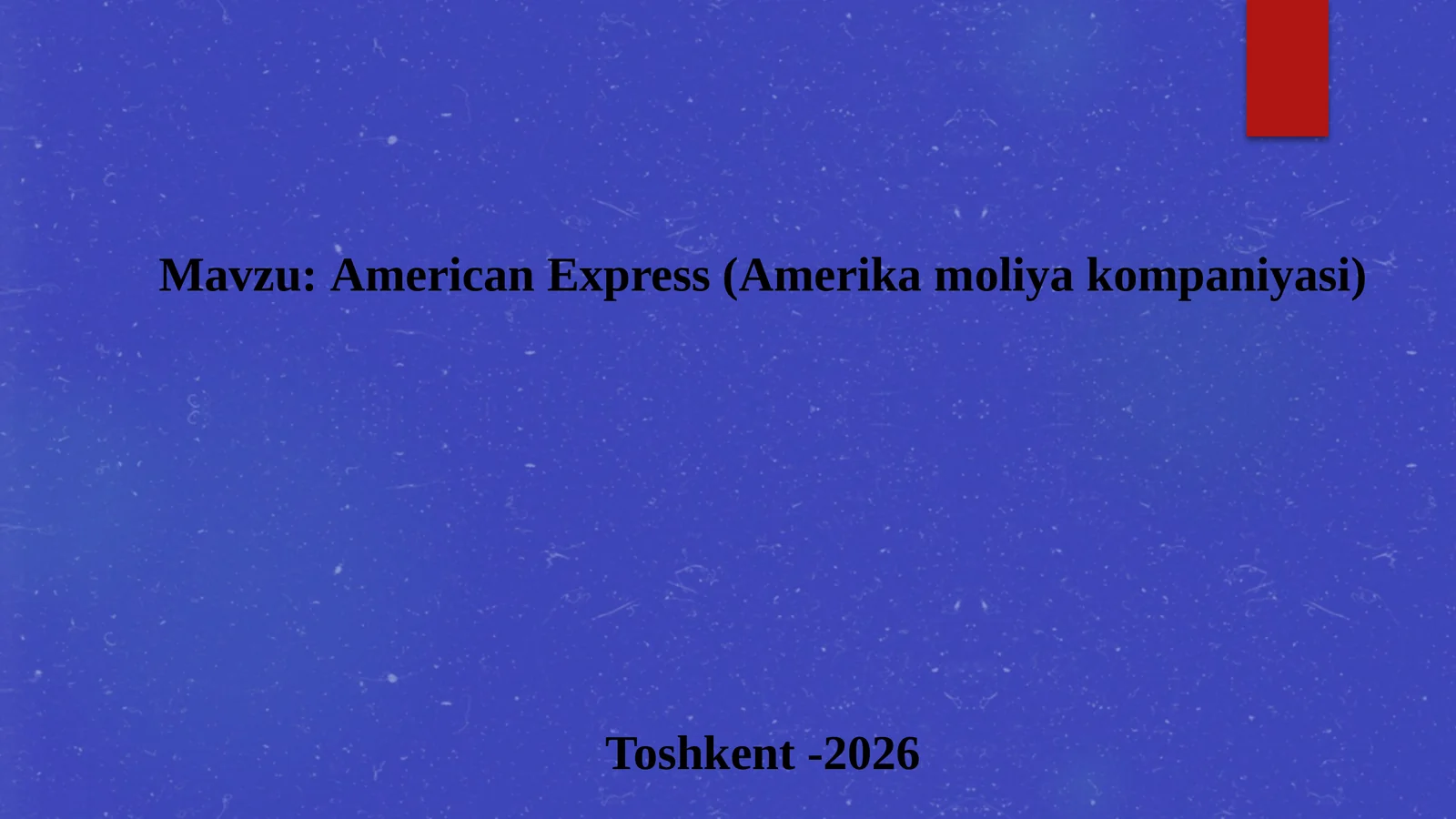 Amerika moliyaviy kompaniyasi