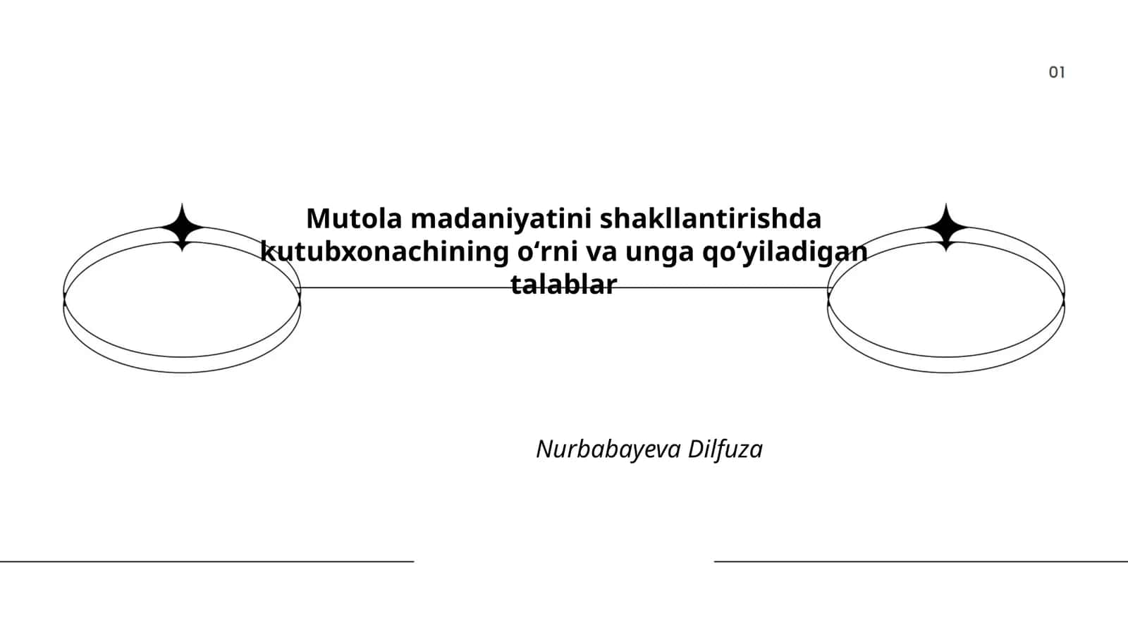 Mutola madaniyatini shakllantirishda kutubxonachining oʻrni va unga qoʻyiladigan talablar