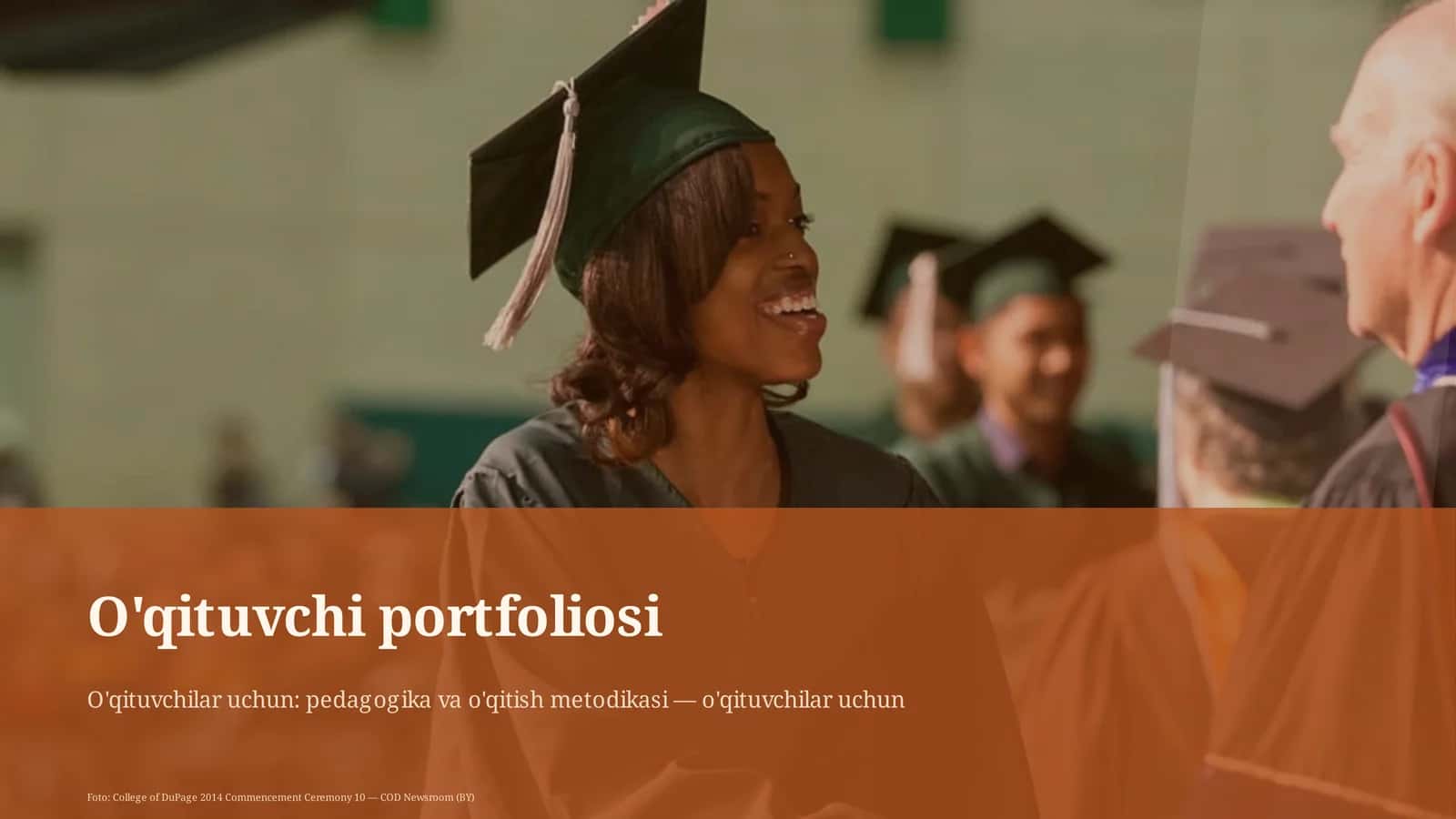 O'qituvchi portfoliosi