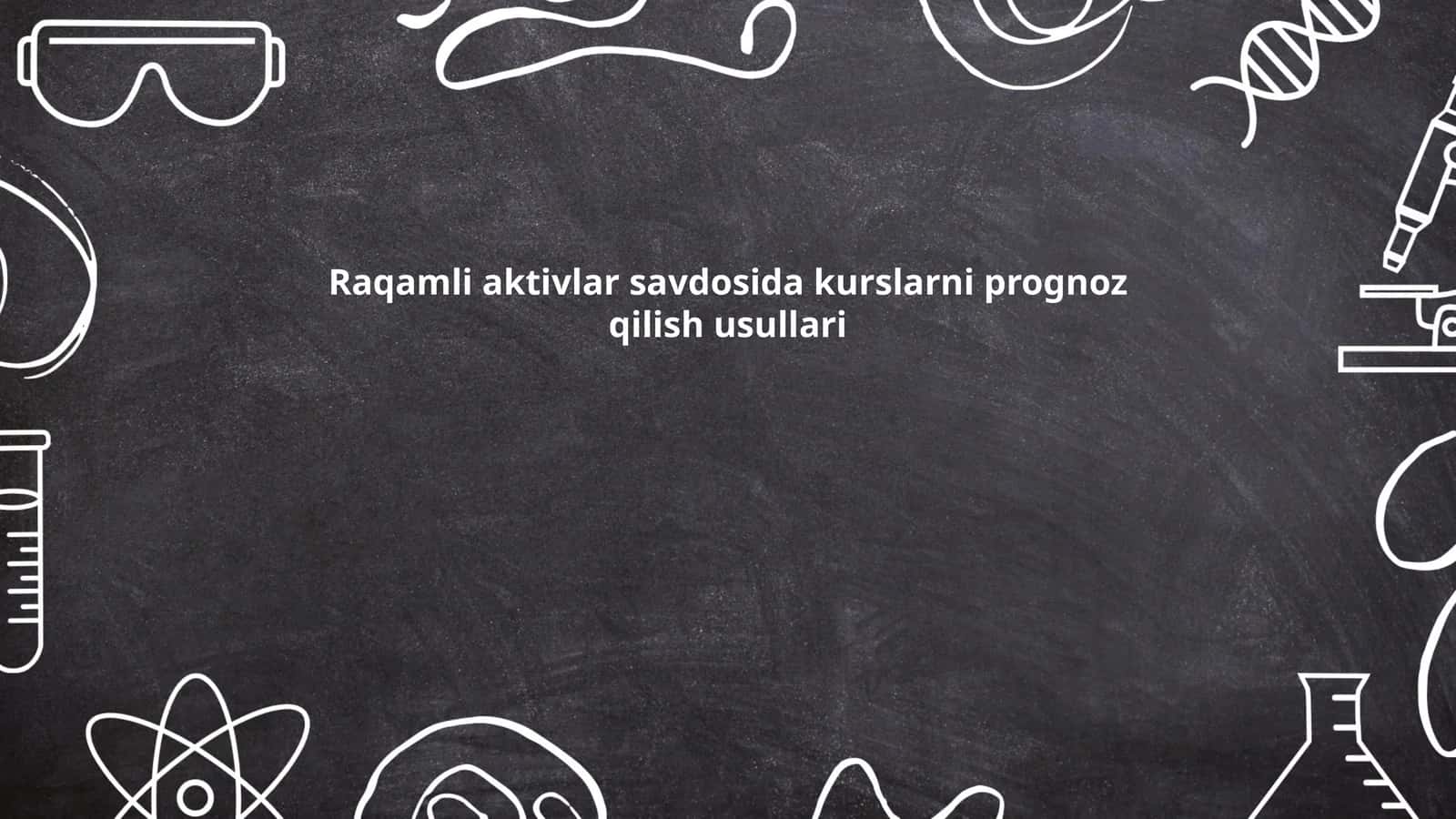 Vaqt qatorlar tahlili