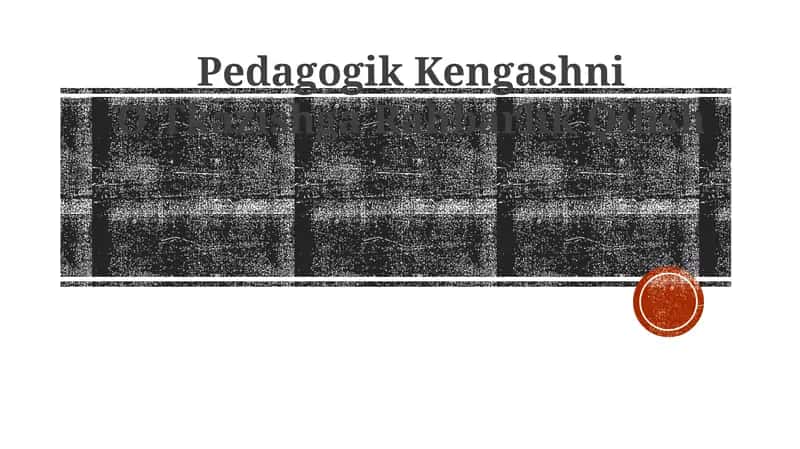 Pedagogik Kengashni O'Tkazishga Rahbarlik Qilish