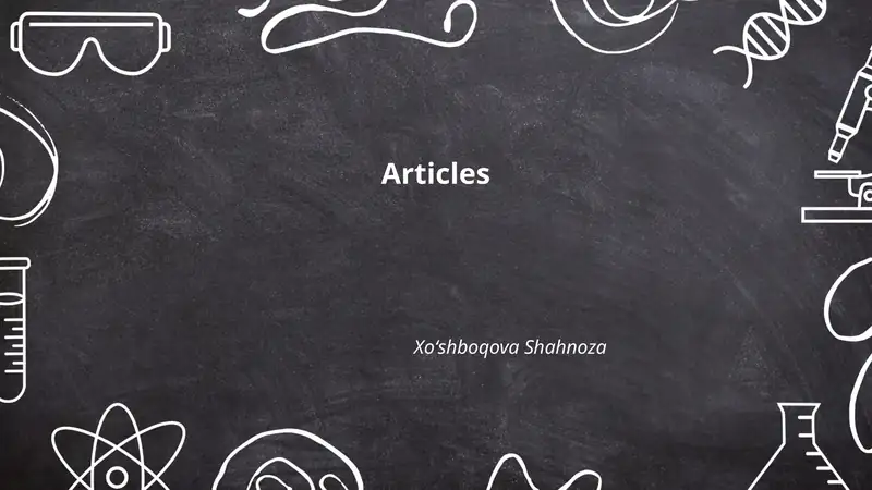 Articles