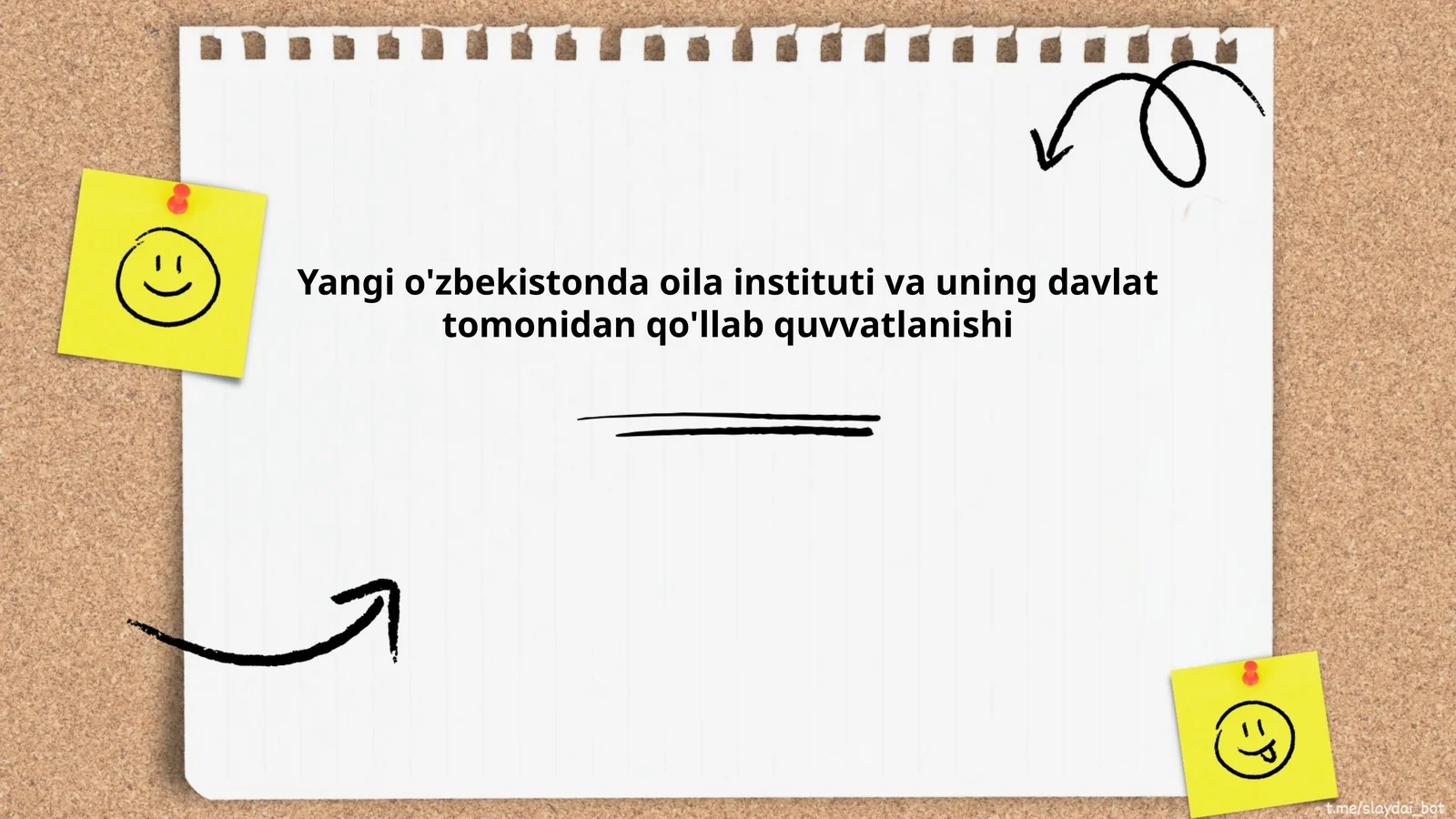Yangi o'zbekistonda oila instituti va uning davlat tomonidan qo'llab quvvatlanishi