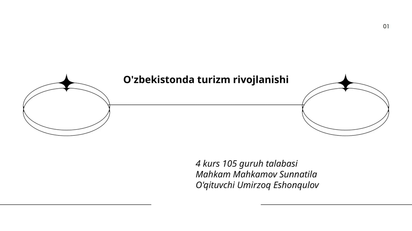 O'zbekistonda turizm rivojlanishi
