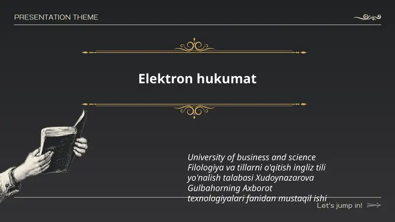 Elektron hukumat