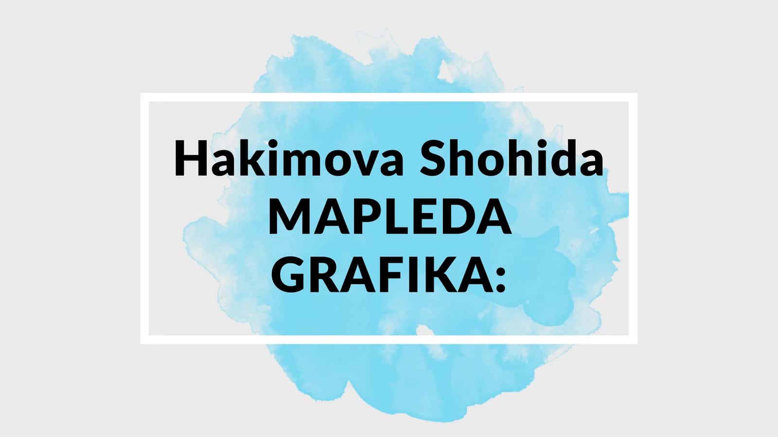 MAPLEDA GRAFIKA